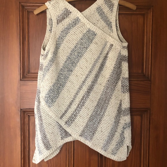 Anthropologie Sparrow Knit Striped Tank - Picture 2 of 9